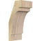Ekena Millwork 6"W x 6"D x 14"H Merced Rough Sawn Knee Brace, Douglas Fir BRC06X06X14MRC00RDF - alternate 1